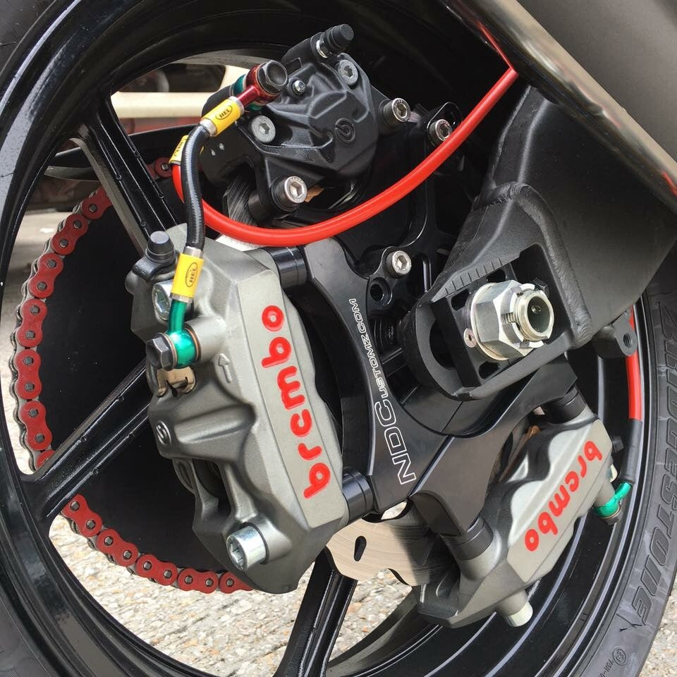 NDC Kawasaki Hand Brake Caliper Bracket