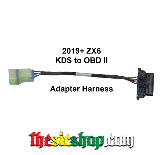 Kawasaki to OBD II Adapter Harness