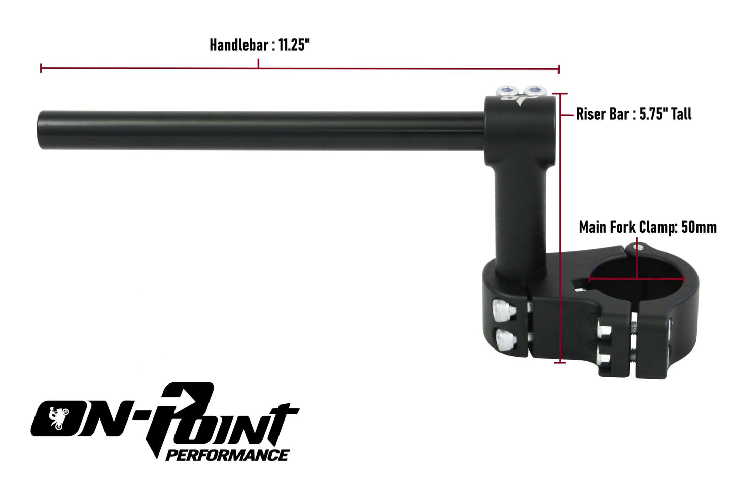 OnPoint Riser Clip-on Set with 7/8" Bar
