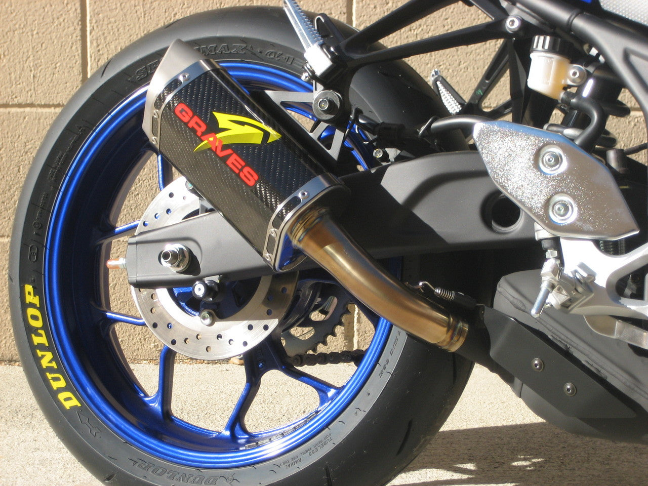 Graves Motorsports Yamaha R3 Cat-Back Slip-on Exhaust