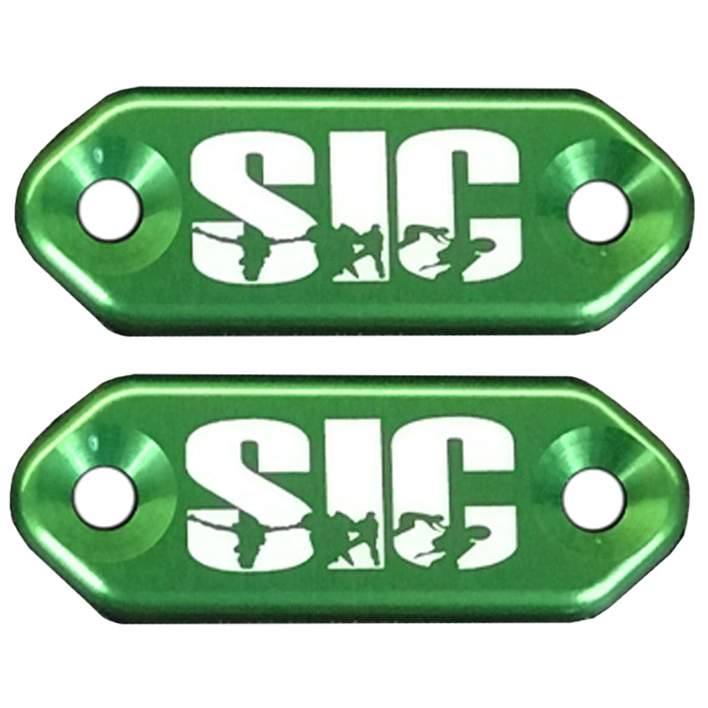 SIC Kawasaki Mirror Block Off Plates