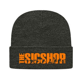 The Sic Shop Tricks Logo Beanie - Gray/Orage