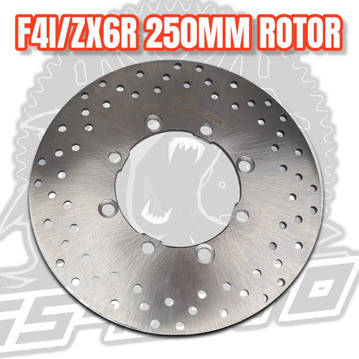 SS-Moto 05-25 ZX6 250mm Triple Caliper Bracket Kit