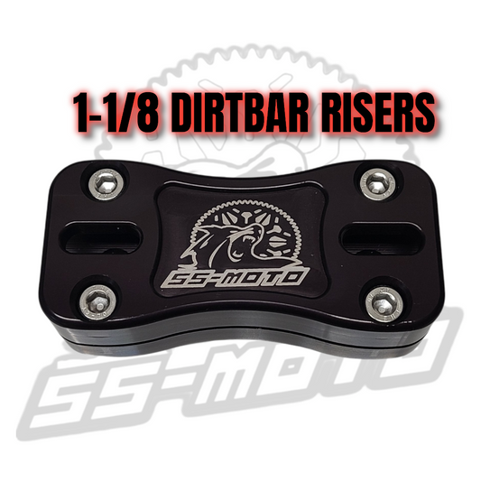 SS-Moto Dirt Bar Risers - Standard