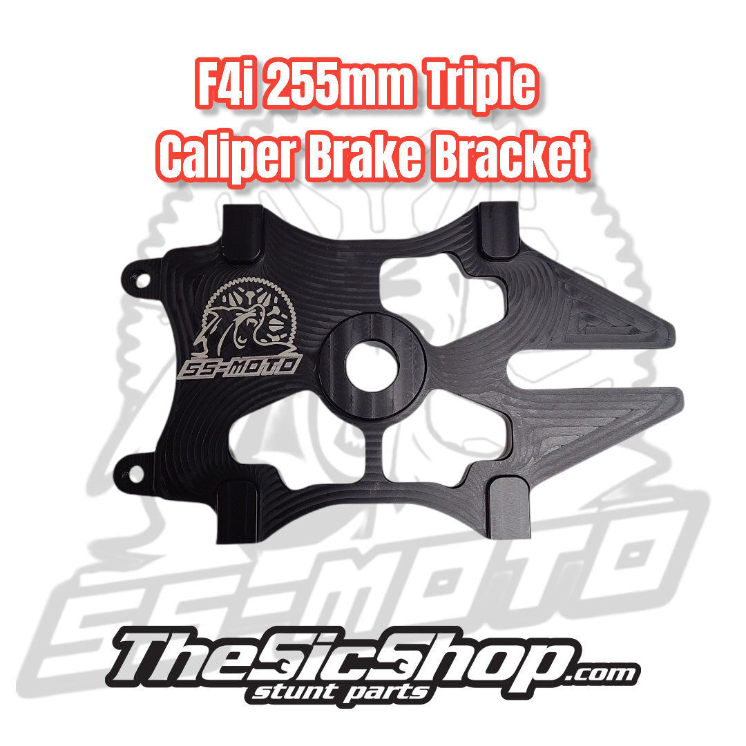 SS-Moto 250mm F4i Triple Caliper Bracket