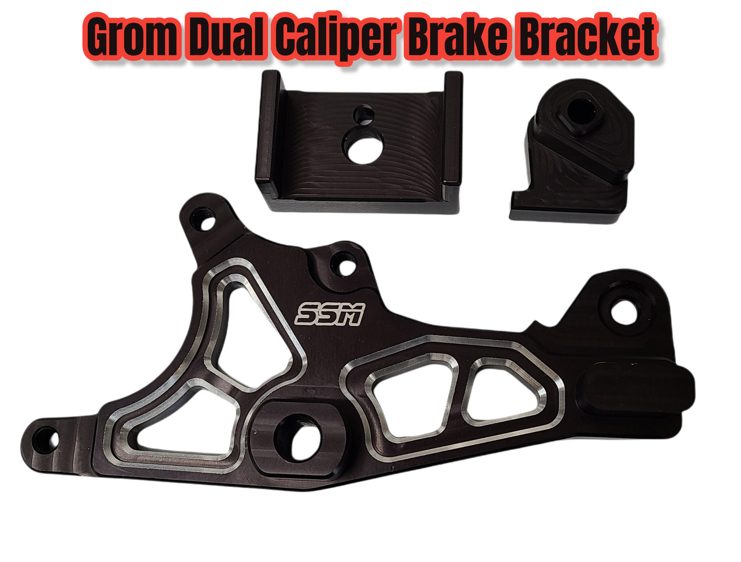 SS-Moto Grom Dual Caliper Bracket