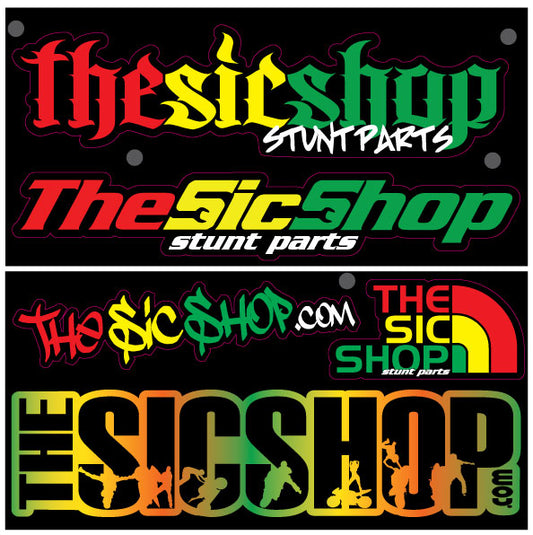 The Sic Shop Sticker Pack 9 - Rasta
