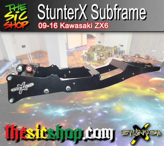 09-18 ZX6R Steel Subframe