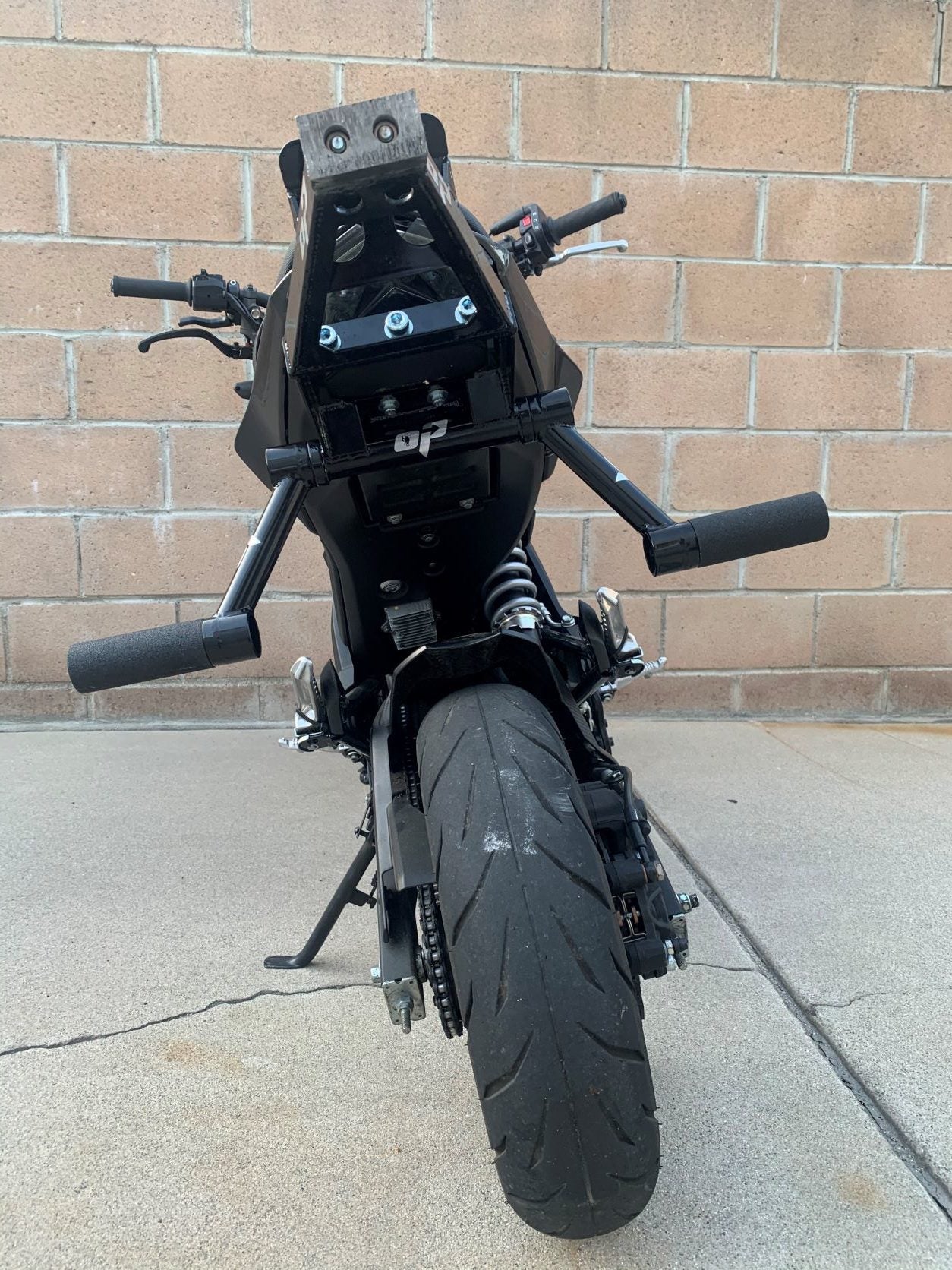 On Point 17-22 Z125 SUBCAGE w/Titanium Scrape Bar (Adjustable Peg Position)