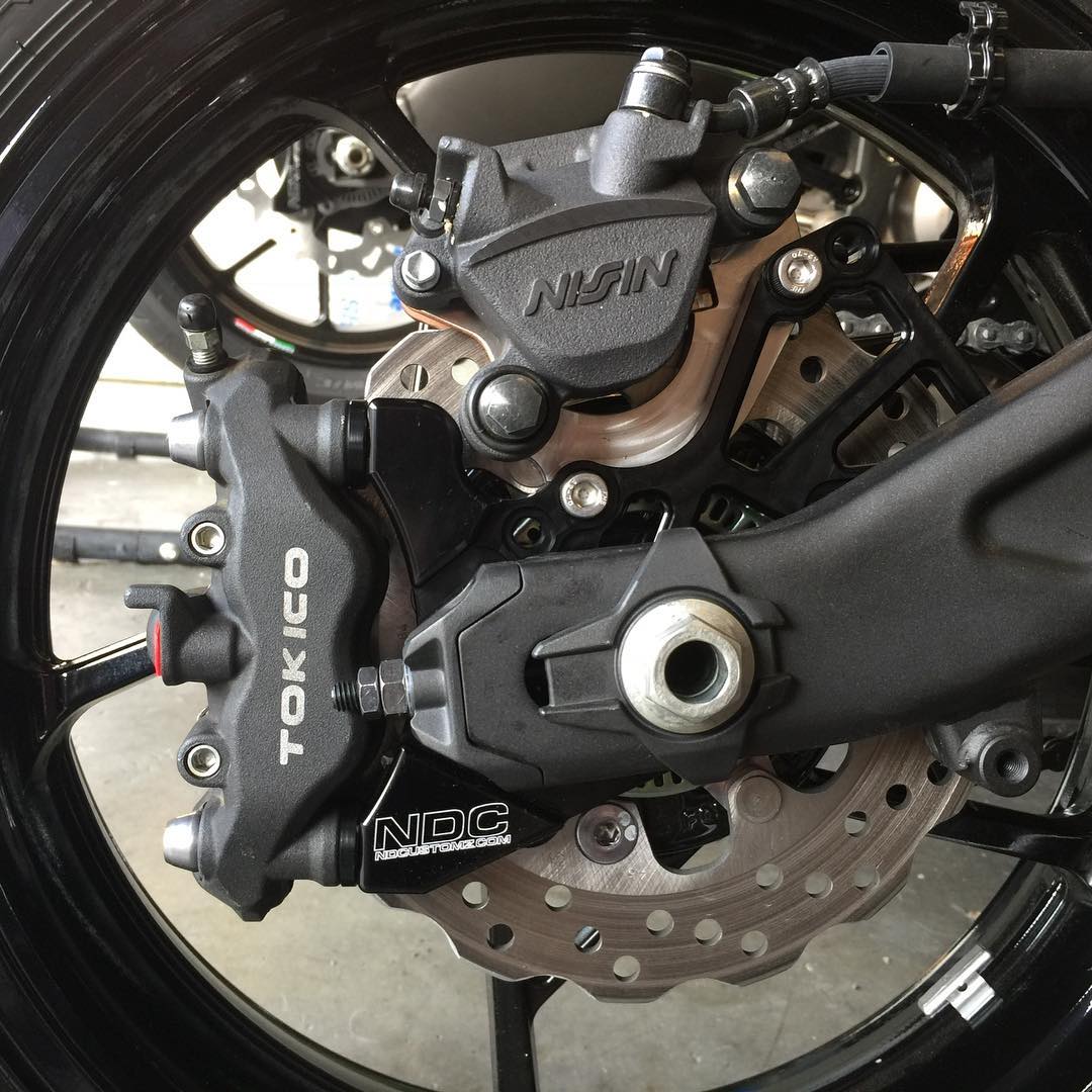 NDC Kawasaki Hand Brake Caliper Bracket