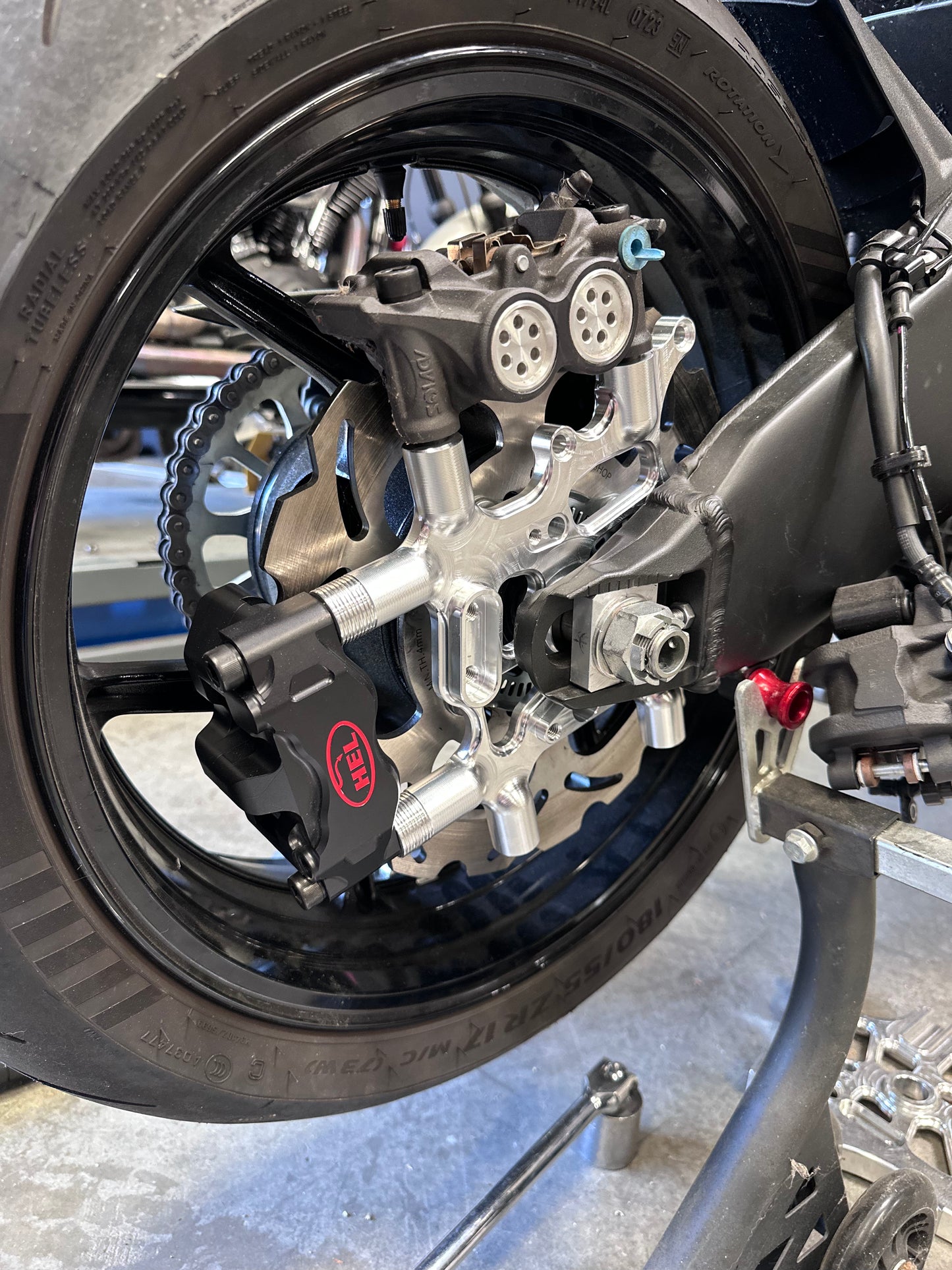 NDC 300mm Kawasaki Hand Brake Caliper Bracket