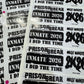 Prison Break 2026 Stickers