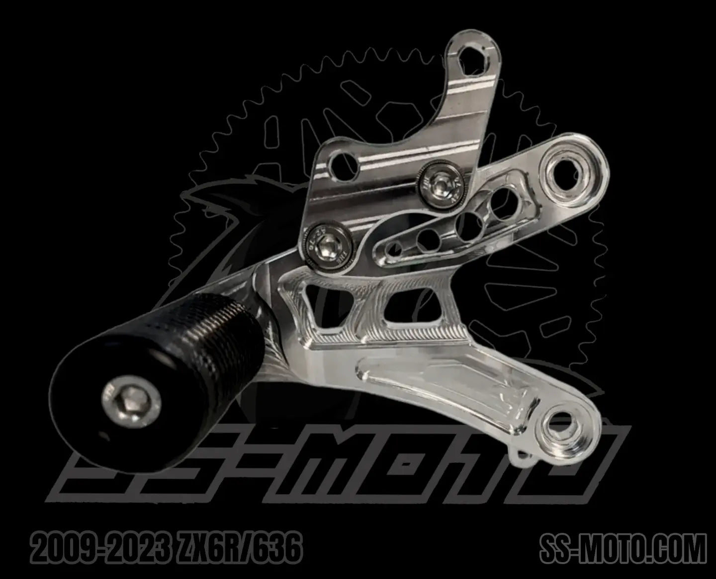 【sii】 Kawasaki ZX6 Rear Sets w/ pegs – The Sic Shop LLC