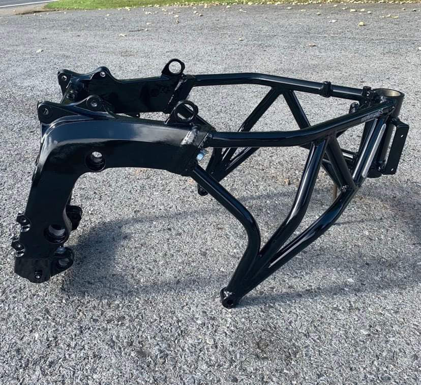 07-24 600RR Half Frame -StunterX