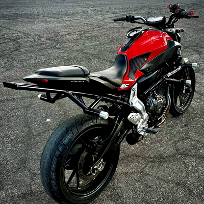 2014-2017 FZ07 SubCage/12 Bar Combo w/Titanium - Suspect Stunt Parts