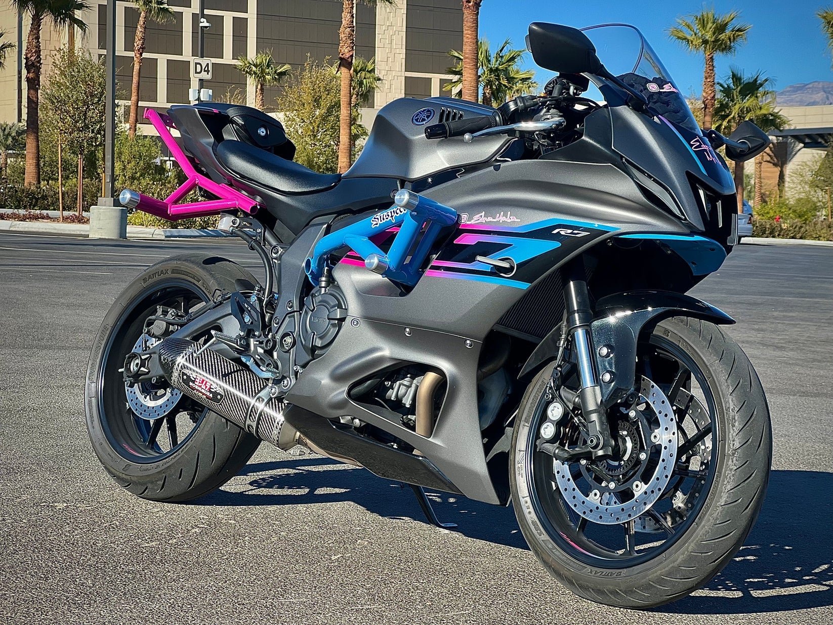 2021+ Yamaha R7 Stunt Cage - Suspect Stunt Parts – The Sic Shop LLC