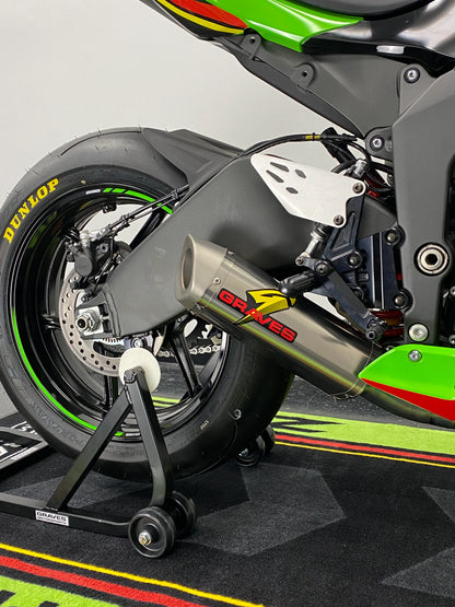 Graves 09-27 ZX-6R Cat-Eliminator Carbon Slip-on Exhaust