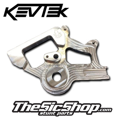 Kevtek 05-23 ZX6 Caliper Bracket - with Speed Sensor Provision