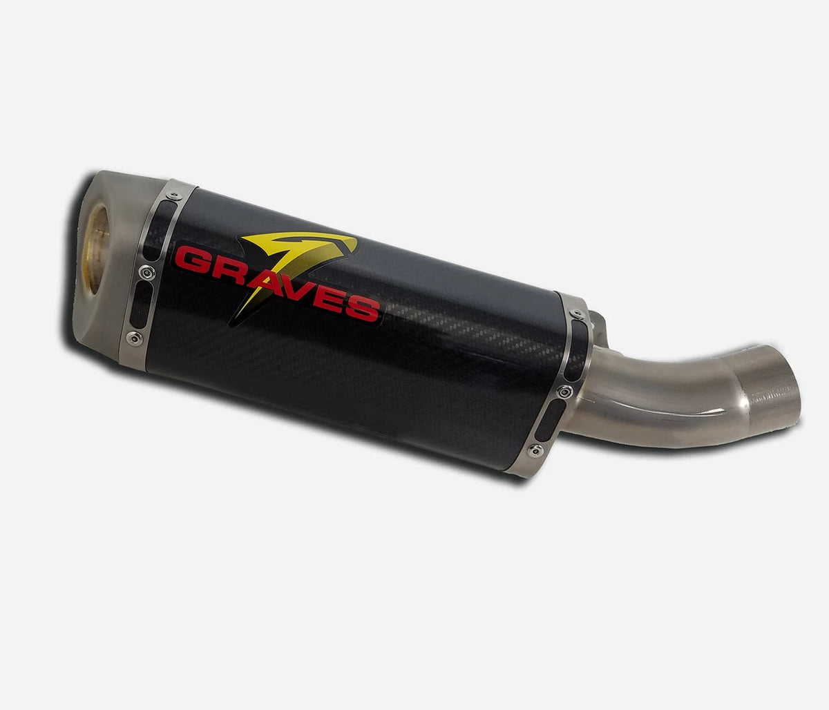 Graves 09-27 ZX-6R Cat-Eliminator Carbon Slip-on Exhaust