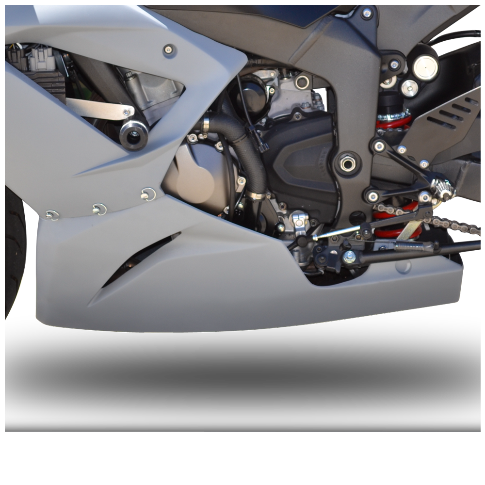 ZX6R 2013-2018 Race Bodywork - Primered Gray
