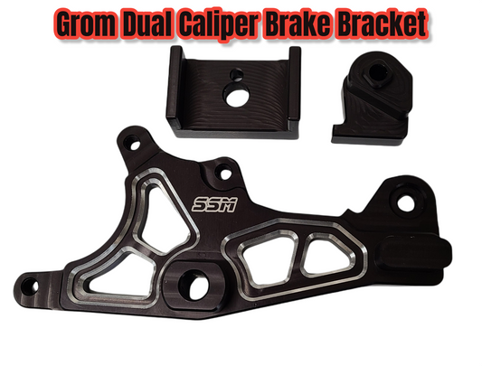 GROM Dual Caliper Brake Bracket