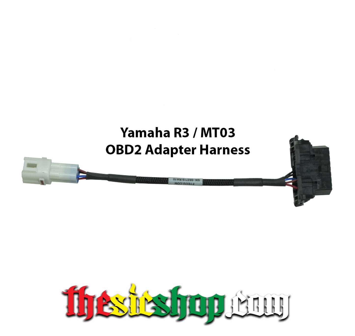 Yamaha R3 / MT03 to OBD II Adapter Harness