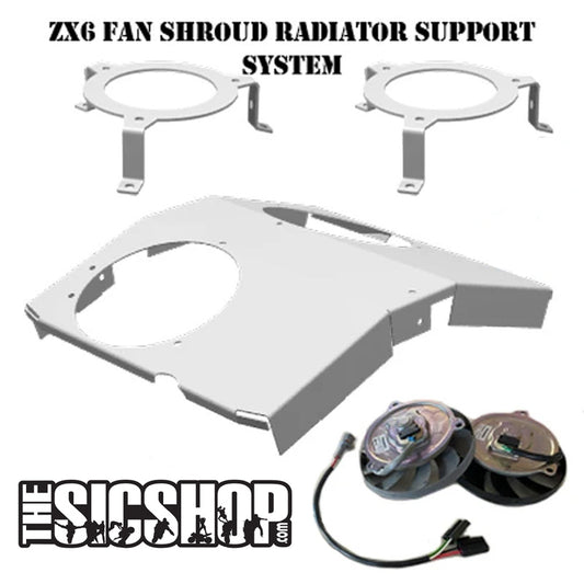 ProSeries Fan Shroud Radiator Support (SRS) System (COMPLETE) for 09-27 ZX6