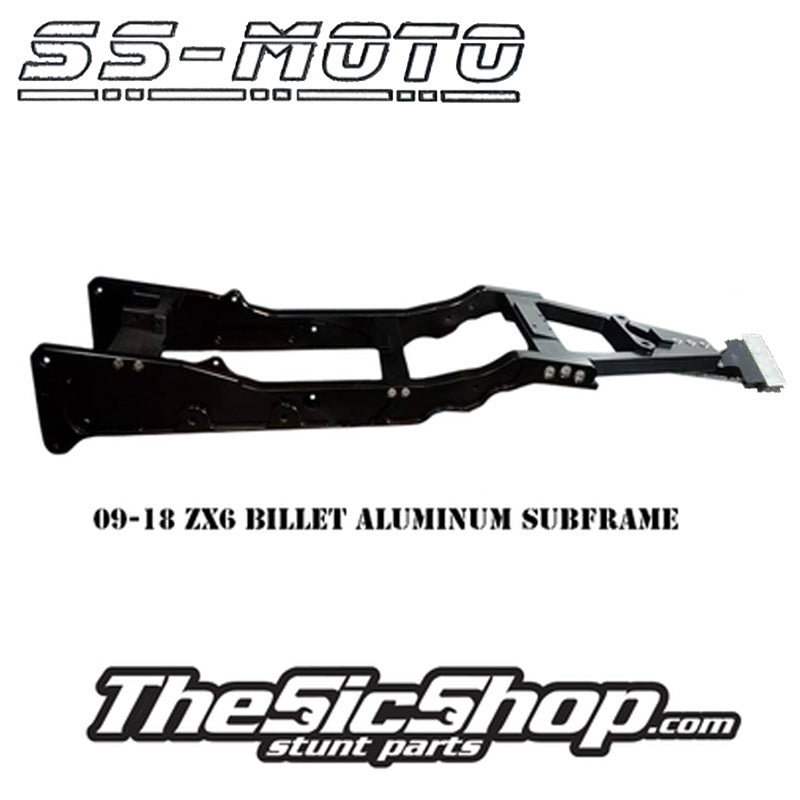 09-18 ZX6 636 CNC Aluminum Subframe - SS-Moto