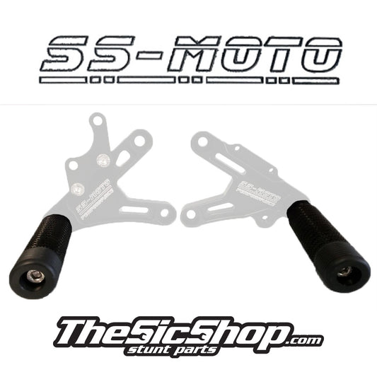 SS-Moto Rear Set Pegs ONLY (no brackets)