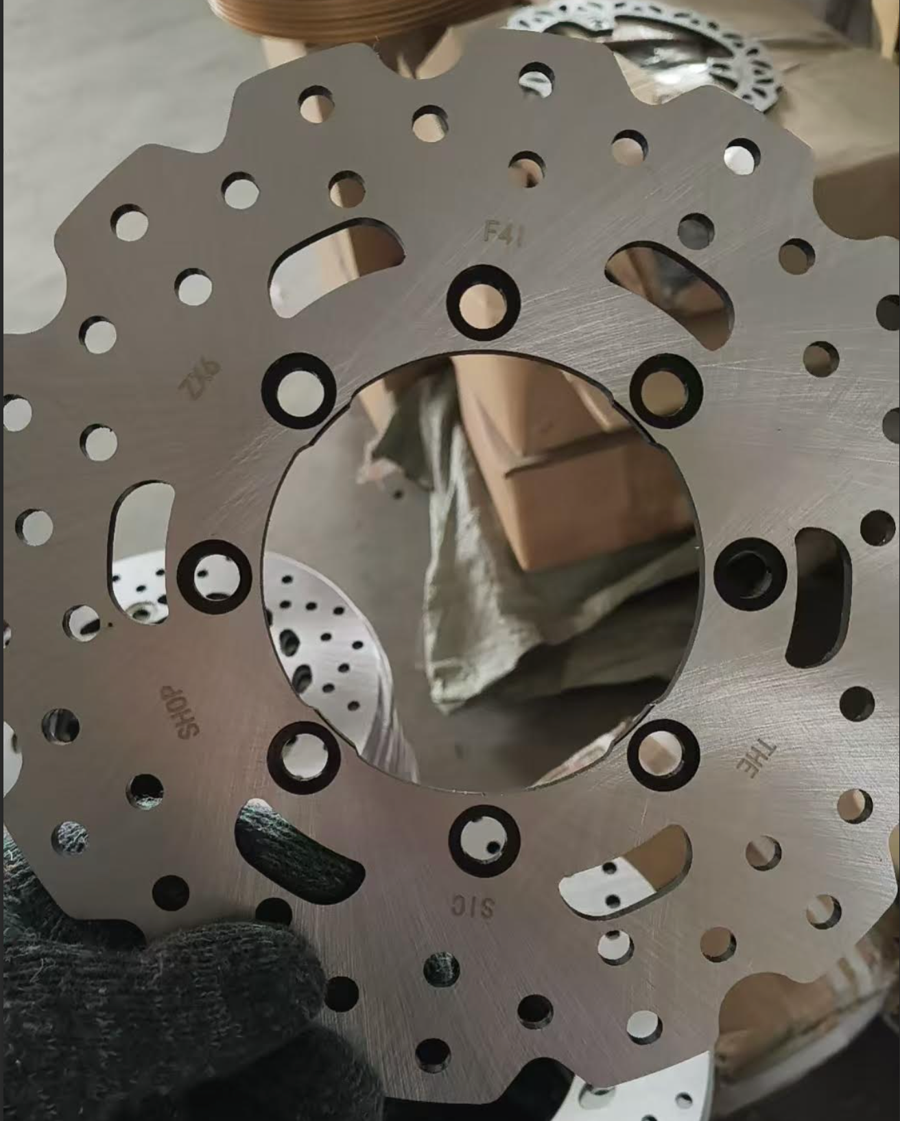 250mm Honda/Kawasaki Direct Bolt Wave Rotor - The Sic Shop - IN STOCK