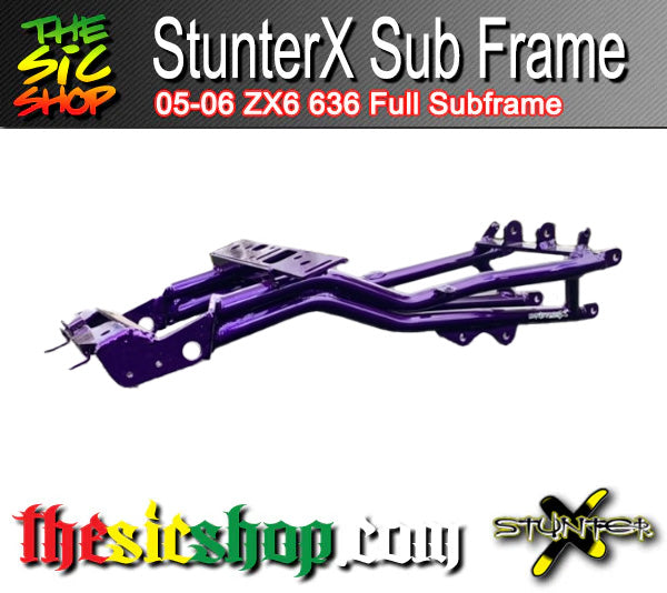 05-06 ZX6R Steel Subframe - StunterX