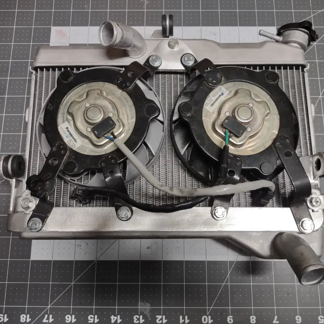 Yamaha FZ07 / MT07 / R7 Radiator Support w/fan Mounts - W333 Designs