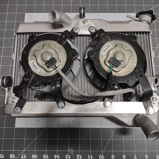 Yamaha FZ07 / MT07 / R7 Radiator Support w/fan Mounts - W333 Designs