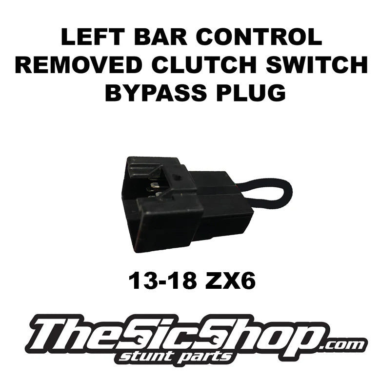 ZX6 Clutch Switch Bypass Plug (LEFT BAR CONTROLS REMOVED) - 2013