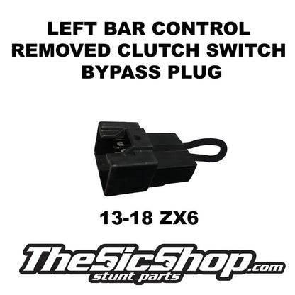 ZX6 Clutch Switch Bypass Plug (LEFT BAR CONTROLS REMOVED) - 2013-2026