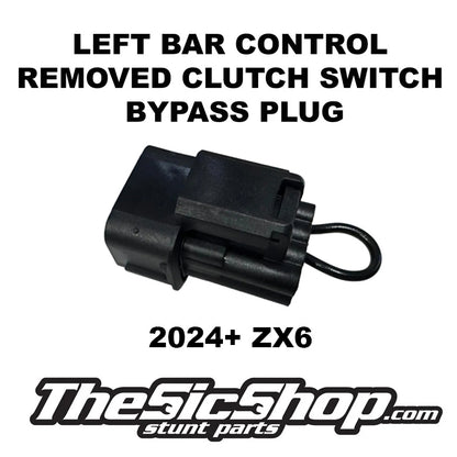 ZX6 Clutch Switch Bypass Plug (LEFT BAR CONTROLS REMOVED) - 2013-2026