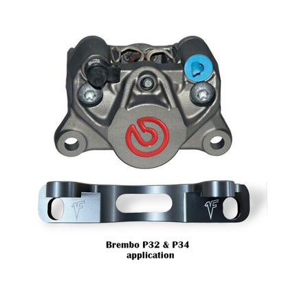 1Fngr KTM 200 / 250 / 390  P34/108mm 4-Piston Bracket