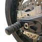 R7 FZ/MT07 REAR AXLE SLIDERS WITH ADJUSTER BLOCKS