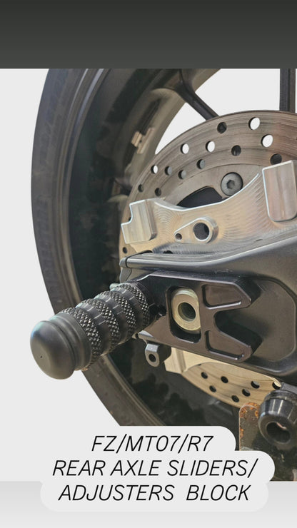 SS-MOTO R7/FZ/MT07/XSR700/XSR900 AXLE ADJUSTERS