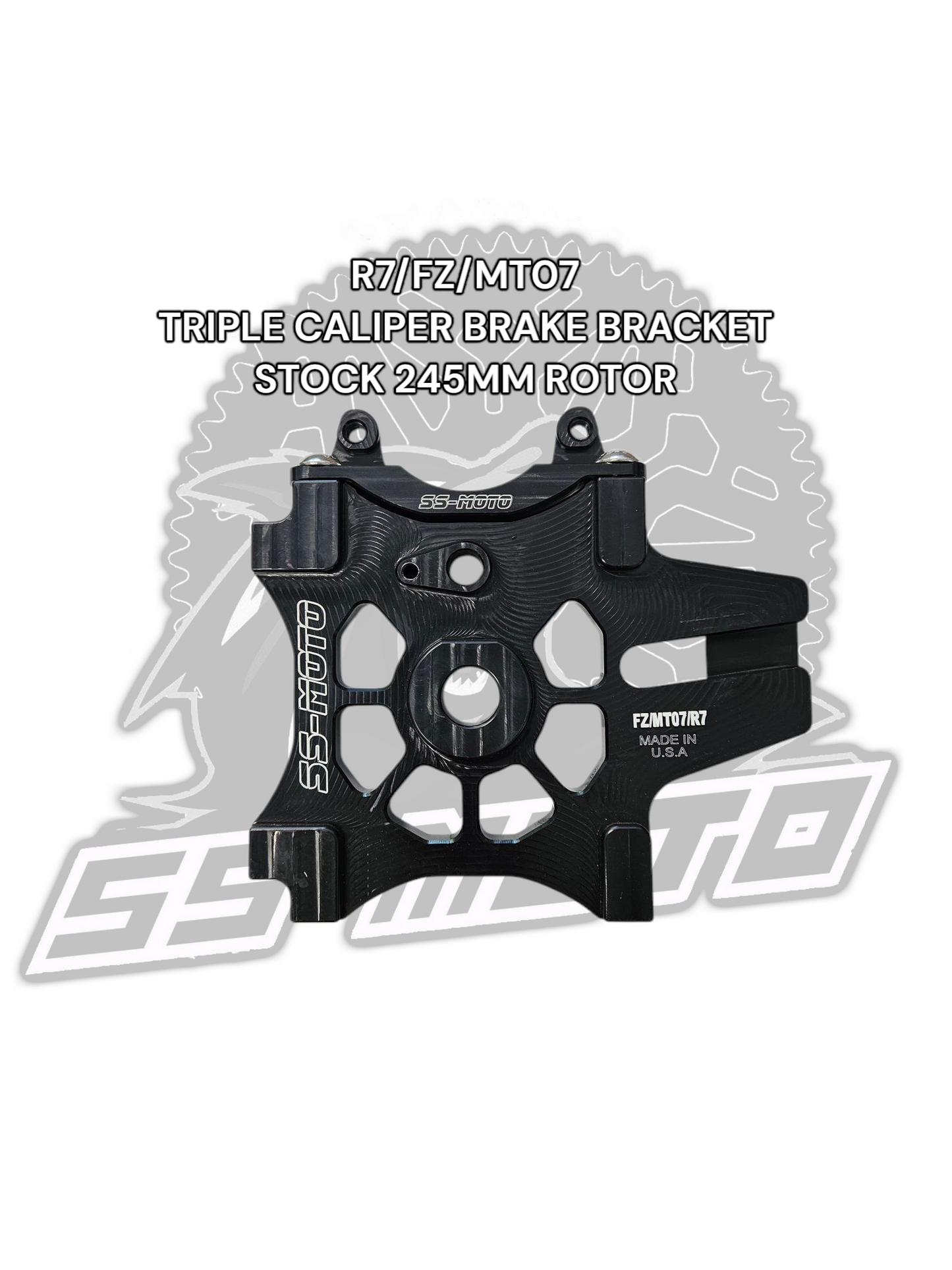 SS-MOTO R7/FZ/MT07 BRAKE KIT Stock Rotor(245mm)