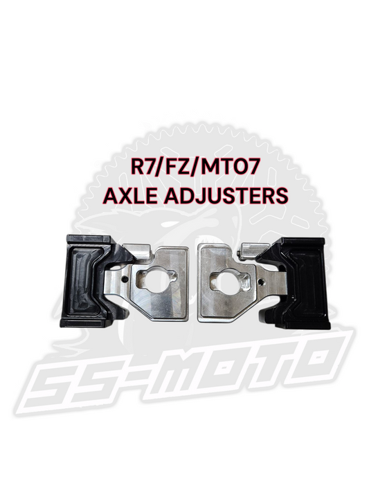 SS-MOTO R7/FZ/MT07 AXLE ADJUSTERS