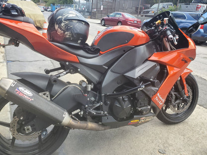 On Point 08-10 ZX10R SUBCAGE (Adjustable Peg Position)