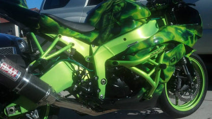 09-12 ZX6R Full Stunt Cage - Impaktech