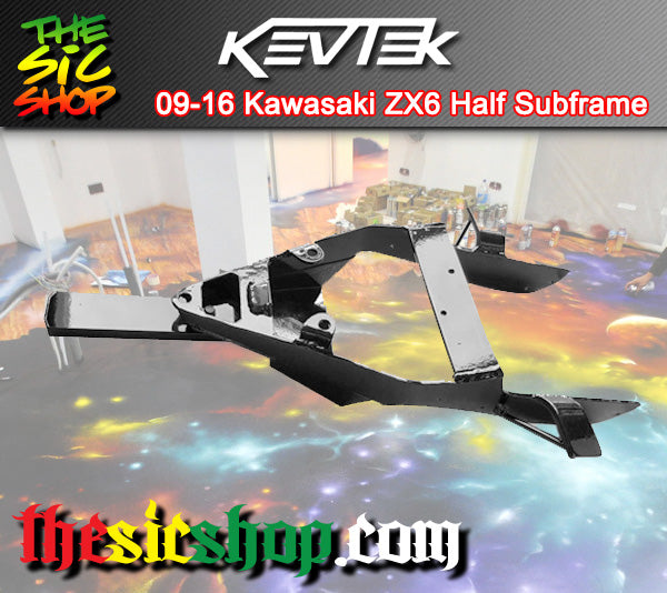 Kevtek 09-18 ZX6R Steel Half Subframe