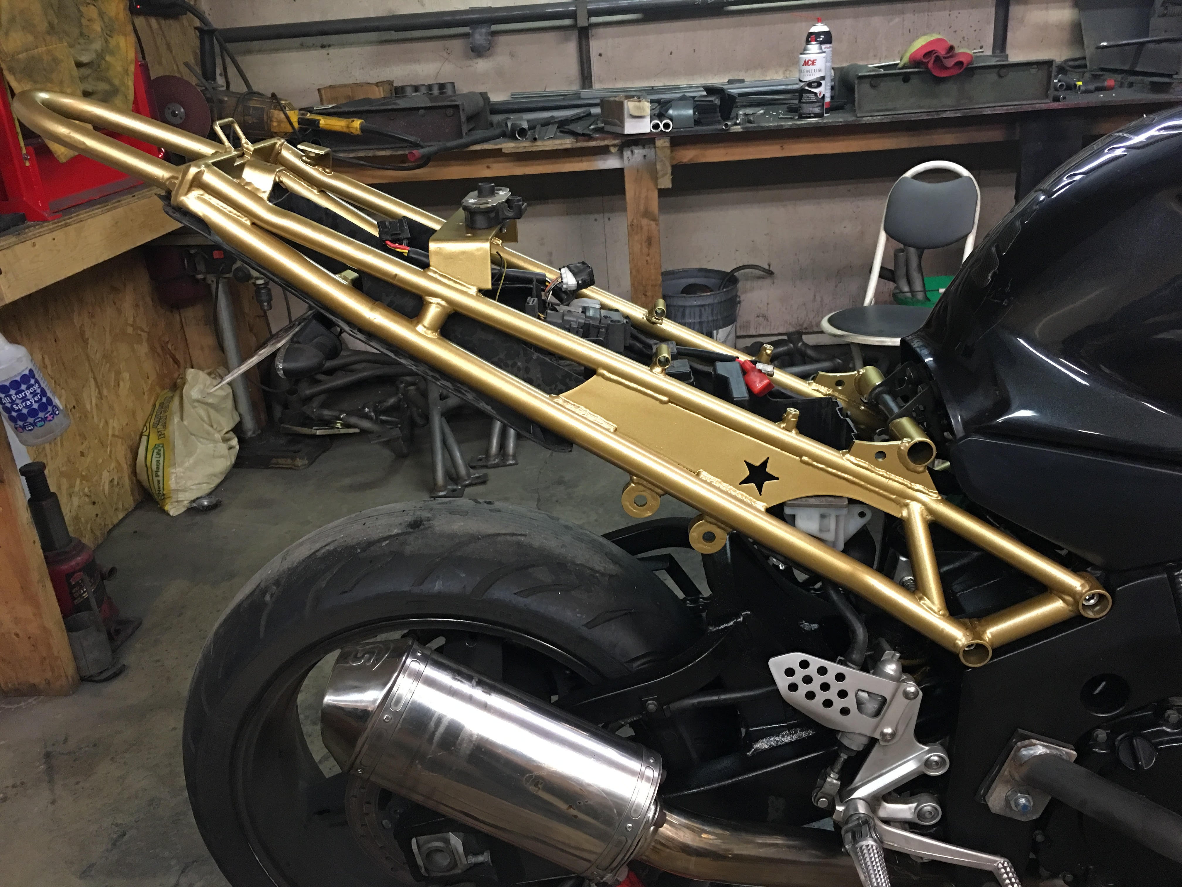 04-05 Suzuki GSXR 600/750 Subframe - Atown