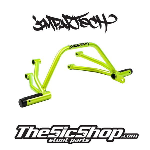 13-23 ZX6R Subcage (Rear Stunt Pegs) - Impaktech