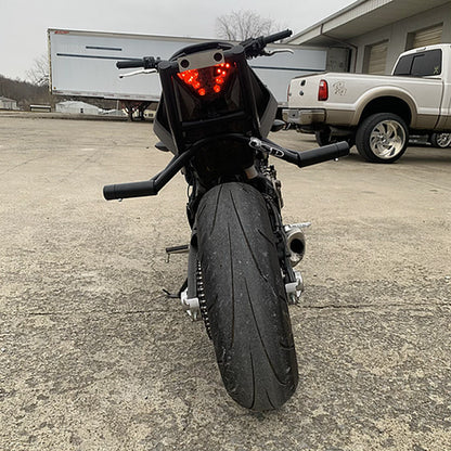 Cock's 15-23 FZ07 / MT07 Sub Cage - Scrape Bar Combo w/Titanium