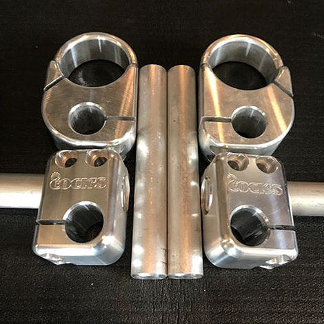 Cock's Adjustable Bars - Raw Aluminum