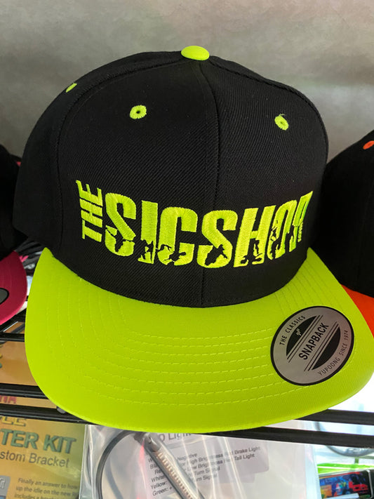 The Sic Shop Tricks Logo - Snap Back - Yellow