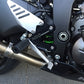 Kawasaki ZX6 Rearsets with Pegs - NDC
